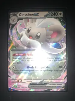 Card Pokemon Cinccino Ex 073/086 Caos Nascente Ita Italiano Double Rare - Image 1