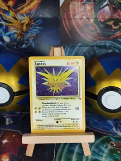 Pokemon Karte Zapdos FO 15/62 Fossil WOTC Holo PSA EN Englisch LP - Image 1