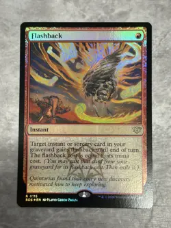 Flashback - Secrets of Strixhaven - MTG Foil Rare #115 - Image 1