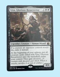 Gisa, Glorious Resurrector, Midnight Hunt, NM Near Mint, Magic the Gathering MTG - Image 1