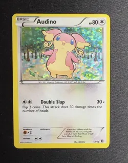 Audino 12/12 MP Holo Promo 2011 McDonald's Pokemon - Image 1