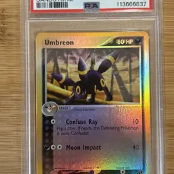 Pokemon Umbreon EX Sandstorm Reverse Holo Rare #24 PSA 8 Mint NEW CERT - Image 2