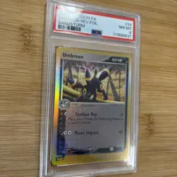 Pokemon Umbreon EX Sandstorm Reverse Holo Rare #24 PSA 8 Mint NEW CERT - Image 3