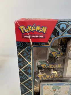 Pokemon TCG Paldean Fates Quaquaval Ex Premium Collection Box German Damaged Box - Image 5