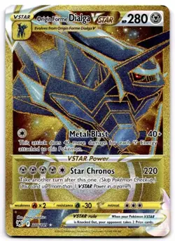 Origin Forme Dialga VSTAR 210/189 Secret Rare Astral Radiance Pokemon LP - Image 1