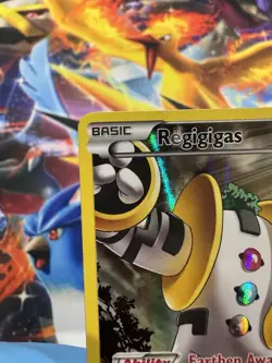 Regigigas XY82 Black Star Promo Full Art Holo Pokemon 2015 - Image 2