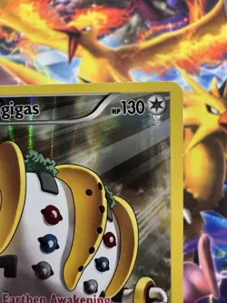 Regigigas XY82 Black Star Promo Full Art Holo Pokemon 2015 - Image 3