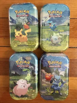 6x SEALED Pokemon Ascended Heroes Mini Tins - Image 1
