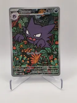 Haunter 027 Me: Mega Evolution Promo Holo Illustration Rare Full Art Pokemon - Image 1