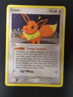 Eevee Unseen Forces 55/115 Dmg Pokemon TGC - Image 1