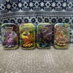 Pokemon TCG Prismatic Evolutions Mini Tin Sealed - ( Random Artwork ) New 2025 - Image 1