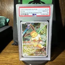 2025 POKEMON PRISMATIC EVOLUTIONS POKEMON ELITE TRAINER BOX EEVEE PSA 10 - Image 1