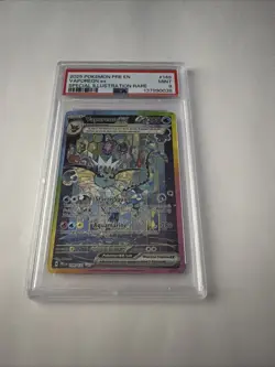 2025 Pokemon TCG Vaporeon EX #149/131 Special Illustration Rare PSA 9 SIR - Image 1