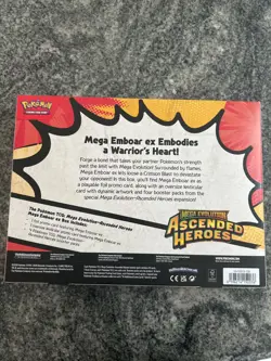 Pokemon TCG: Ascended Heroes - Mega Emboar EX - Collection Box - New & Sealed - Image 2