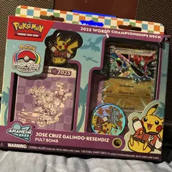 Pokemon 2025 World Championships Deck Pult Bomb Jose Cruz Galindo-Resendiz 60 - Image 1
