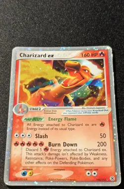 Pokemon FIRERED&LEAFGREEN - #105/112 Charizard ex - Ultra Rare Holo - ENG - MP - Image 4