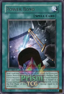 1st ed Power Bond rare DP04-EN020 Yugioh - Image 1