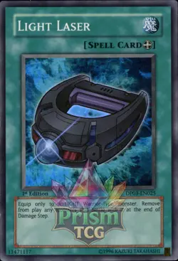 1st ed Light Laser super rare DP03-EN025 Yugioh - Image 1