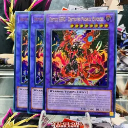 3x Yugioh Playset Destiny HERO - Destroyer Phoenix Enforcer MP25-EN273 UR NM - Image 1