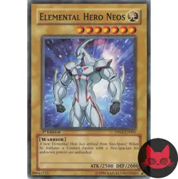 Yugioh Elemental HERO Neos DP03-EN001 Common 1st Edition LP - Image 1