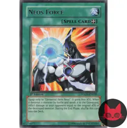 Yugioh Neos Force STON-EN039 Rare 1st Edition LP - Image 1