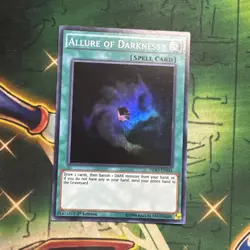 Yugioh! Allure of Darkness DESO-EN044 Super Rare 1st Edition NM - Image 1