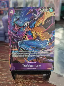 Trafalgar Law (Illustration Box Vol.6) P-093 One Piece Promotion Cards Foil - Image 2