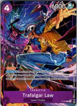 Trafalgar Law (Illustration Box Vol.6) P-093 One Piece Promo Playable Card - Image 1