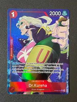 Dr. Kureha Alt Art Parallel Rare One Piece Two Legends OP08-015 ENGLISH - Image 1
