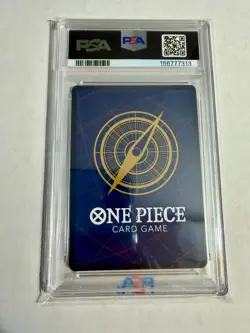 PSA 10 Dead Man's Game OP12-037 Rare Alt Art Holo ONE PIECE CCG EN 2025 Zoro - Image 2