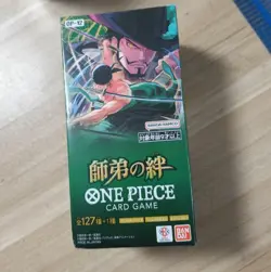 Bandai One Piece TCG OP-12 Bonds of Master & Disciple JP Booster Box Sealed # - Image 1