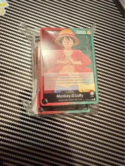 One Piece TCG 2022 Demo Deck Monkey D. Luffy Pre-Errata • Anime Con 2 Pack - Image 1
