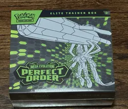 Pokemon Trading Card Game Mega Evolution Perfect Order Elite Trainer Box ETB - Image 1