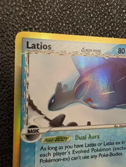2006 Pokemon Latios Delta Species EX Holon Phantoms Holo Rare 12/110 Card - Image 4