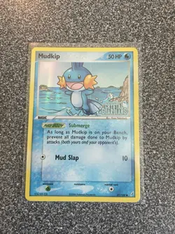 Mudkip 57/100 Reverse Holo Stamped ex Crystal Guardians Pokemon Card LP/NM - Image 1