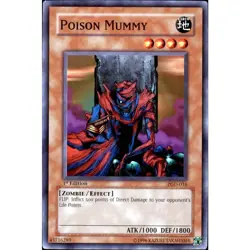 Poison Mummy - PGD-016 - Common - 1st edition - YuGiOh NM - Image 1