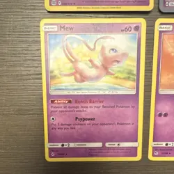 Pokemon TCG Card Lot 4 Mewtwo & Mew Holo Foil English GO Celebrations LO - Image 3