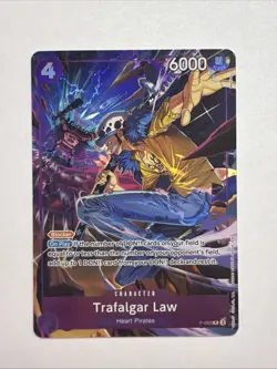 Trafalgar Law (Illustration Box Vol.6) P-093 One Piece Promotion Cards Foil - Image 1
