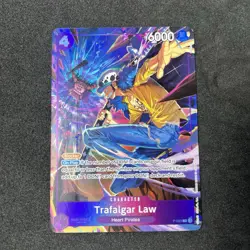 Trafalgar Law (Illustration Box Vol.6) P-093 One Piece Promotion Cards Foil - Image 1