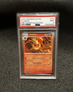 Flareon - 167 (Cosmos Holo) 167 Sv: Scarlet & Violet Promo Cards Holo PSA 9 - Image 1