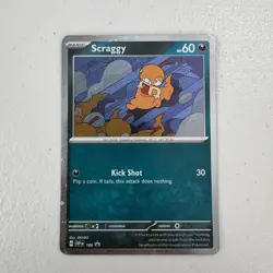 Scraggy SVP 186 - Pokemon Scarlet & Violet Black Star Promo Cards - Image 1