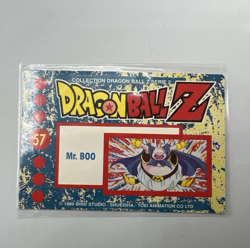 Vintage 1989 Toei Dragon Ball Z Mr Boo Buu 57 Foil Card Collection Serie 2 - Image 2