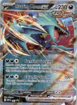 SV: Scarlet & Violet Promo Cards - 067 - Roaring Moon ex - Promo - NM - Image 1