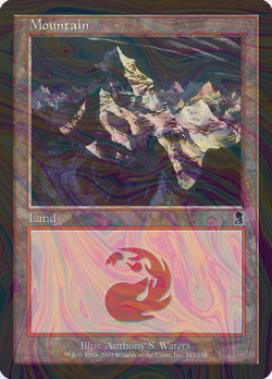 Foil Mountain - Odyssey - 343 | MTG Card - Image 1
