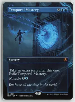 Temporal Mastery (Borderless) LP Foil Innistrad Remastered Magic: The Gathering - Image 1