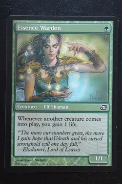 Magic The Gathering MTG ESSENCE WARDEN Planar Chaos LP Lightly Played - Image 1