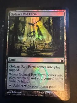 MTG Golgari Rot Farm - Foil - Ravnica: City of Guilds - #278 - Image 1