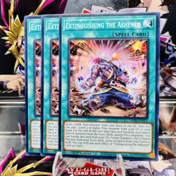 3x Yugioh Playset Extinguishing the Ashened MP25-EN375 Common 1st Ed Near Mint - Image 1