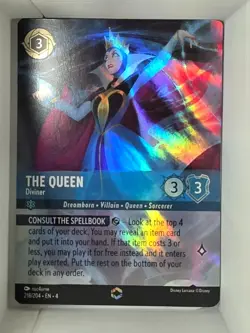 The Queen - Diviner [Enchanted] #218 Lorcana Ursula's Return - Image 1