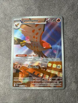 Talonflame 091/088 Holo Illustration Rare Perfect Order Pokemon NM/M - Image 1